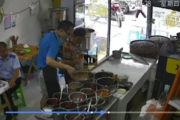 女子超市公筷试吃咸菜后插回引发热议，公共餐具使用规范何在？