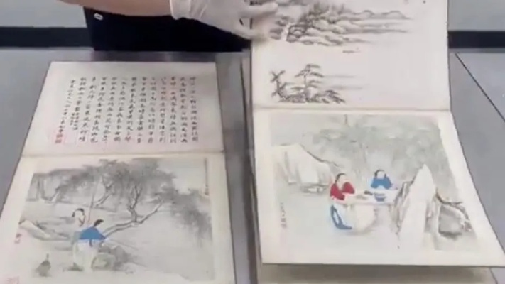 海关严查，2件清代字画出境被截获，珍贵文物如何流失引关注