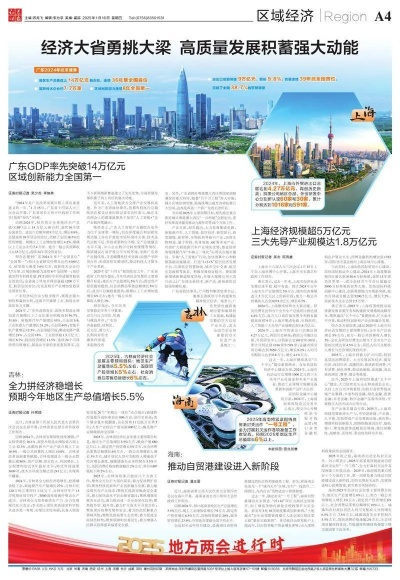 经济大省挑大梁，引领高质量发展新篇章